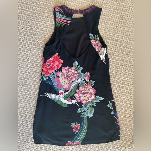 Urban Outfitters Ecote Bird + Floral Dress Size S - Picture 6 of 12